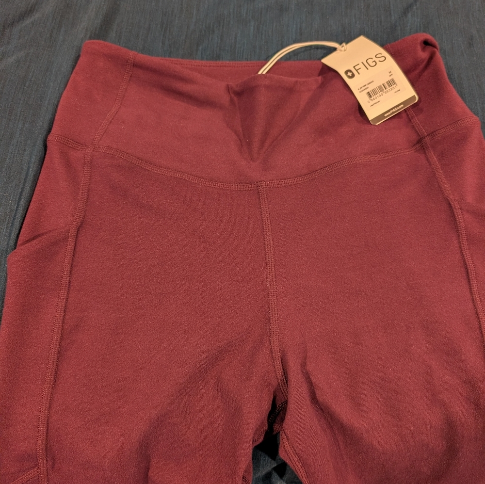 Figs women's Deep Purple 300 Performance Leggings - M / Deep PurpleMDeep Purple - Picture 7 of 8